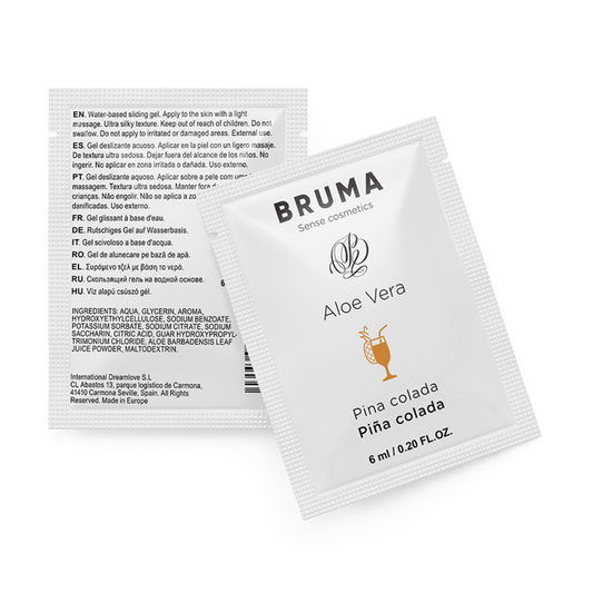 BRUMA - ALOE VERA SLIDING GEL PINA COLADA FLAVOR 6 ML