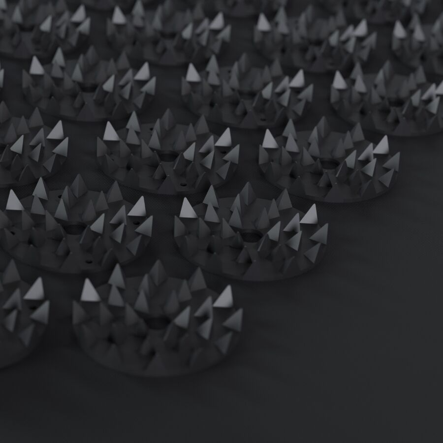 LELO -  BODY MASSAGE ACUPRESSURE MAT BLACK