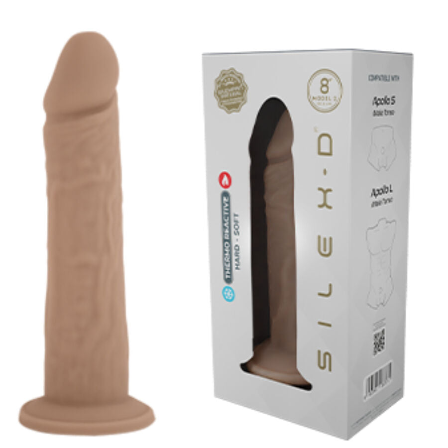SILEXD - REALISTIC PENIS MODEL 8 LIQUID SILICONE 20.6 CM