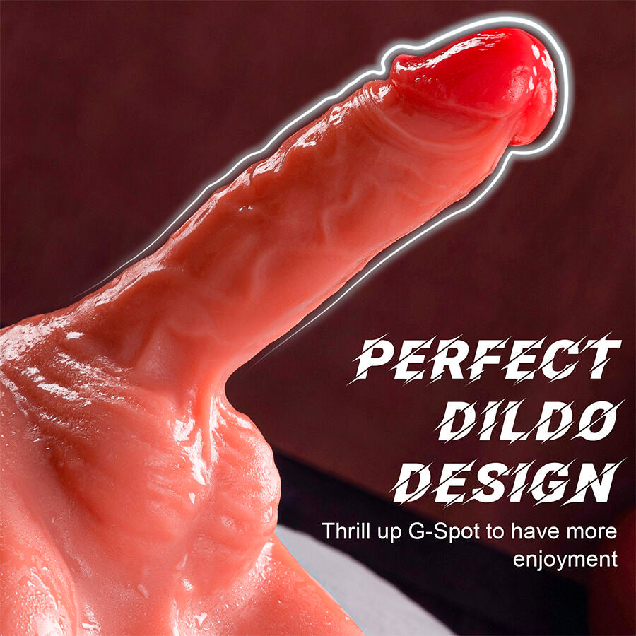 XISE - MICHAEL REALISTIC DILDO AND ANUS MASTURBATOR WITH THRUSTING 15 CM