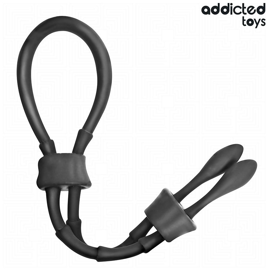 ADDICTED TOYS - ADJUSTABLE SILICONE ROPE FOR THE PENIS