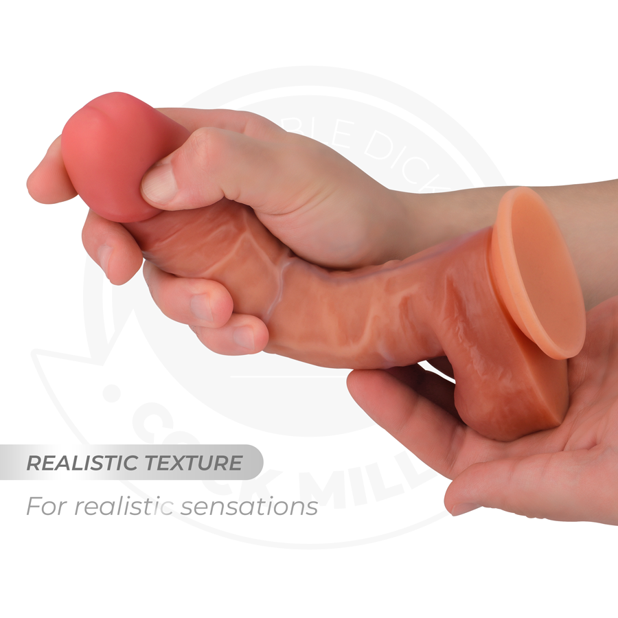 COCK MILLER - HYPERREALISTIC ARTICULABLE DILDO 19.3 CM