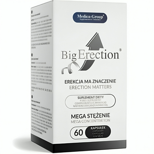 MEDICA GROUP - BIG ERECTION ENHANCER FOR MEN 60 CAPSULES