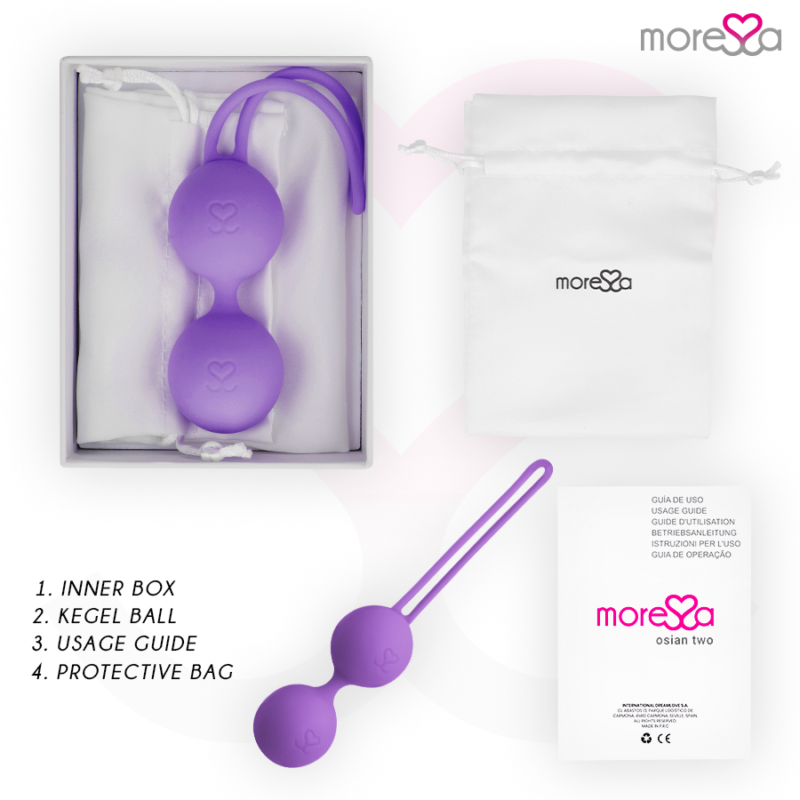 MORESSA - OSIAN TWO PREMIUM LILAC SILICONE