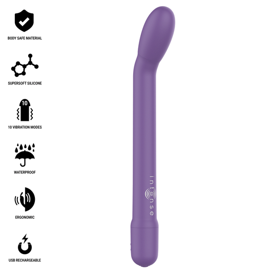 INTENSE - KARLIE RECHARGEABLE G-SPOT STIMULATOR PURPLE